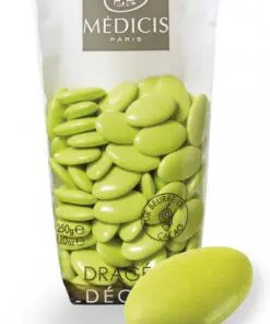 Dragées Médicis Chocolat - Vert Anis - 250 g
