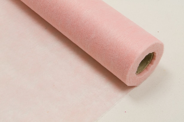 Chemin de table rose