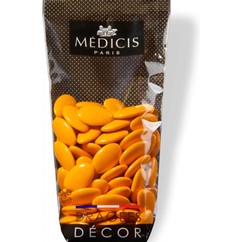 Dragees chocolat orange médicis