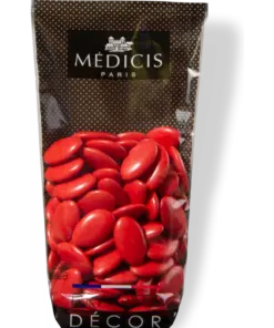 dragees chocolat rouge medicis