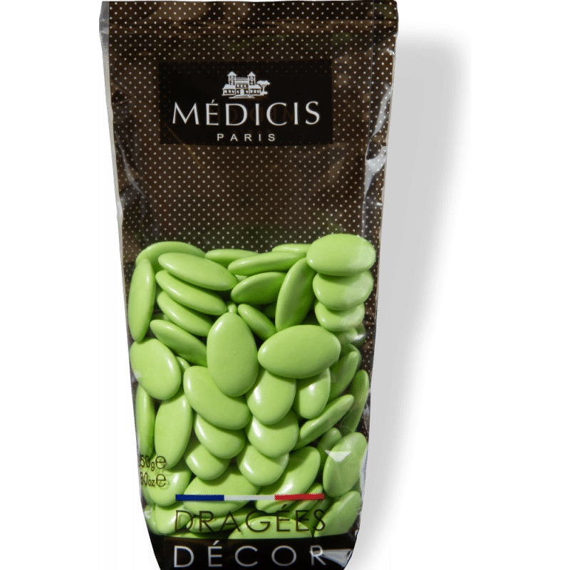 dragees chocolat vert bambou medicis