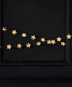 guirlande étoiles or