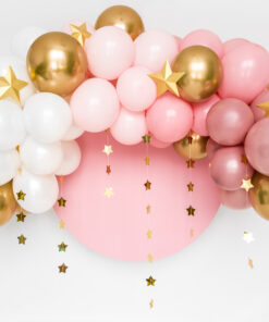 décoration bapteme étoiles or