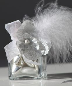 Alternative view of Pot carré en verre avec bouchon en liège