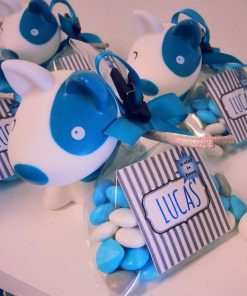 Alternative view of Porte clés Chien - Turquoise