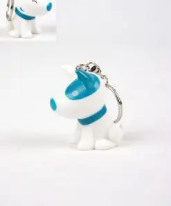 dragees chien turquoise