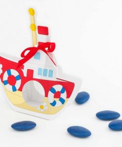 boite a dragees bateau theme mer