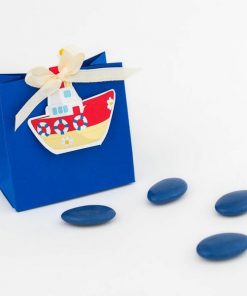 Etiquette bateau - thème marin- Lot de 4