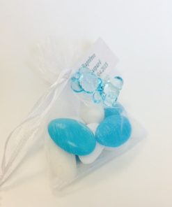 sac a dragées organza blanc