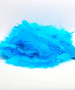 Plume turquoise - Lot de 20