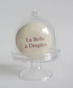 Cloche à dragées sur pied - Plexi