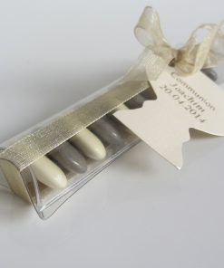 Etui à dragées transparent -10 cm - Lot de 10