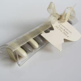 Etui à dragées transparent -10 cm - Lot de 10