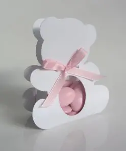 Contenant dragees ourson fille