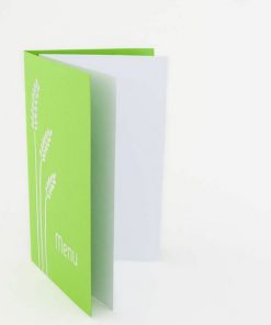 Menu vert pour communion