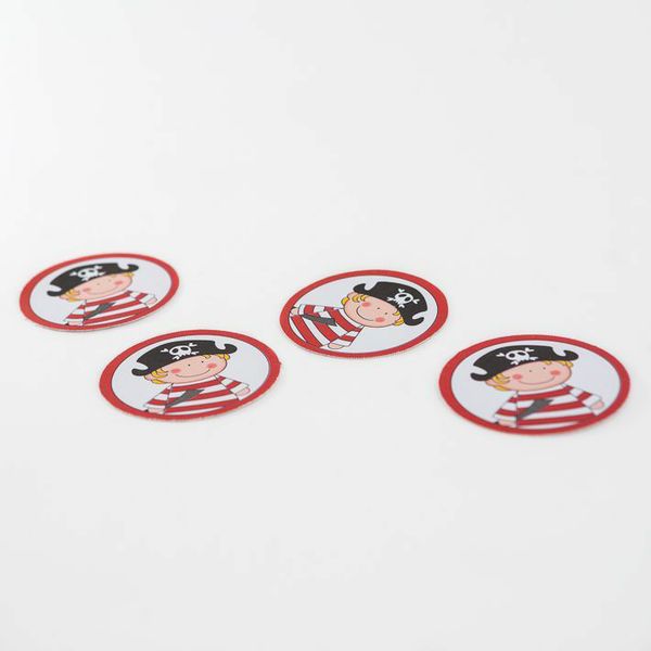 Confetti pirate décoration de table - Lot de 4