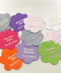 Etiquette dragees personnalisees