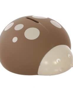 Tirelire coccinelle taupe