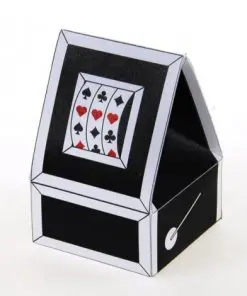 Boite à dragées casino - Machine à sous - Lot de 10