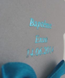 Alternative view of Contenant dragées ourson - Gris - Dragées baptême