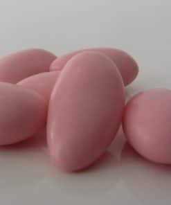 dragées amandes rose pastel