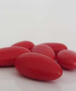 dragées rouge amande