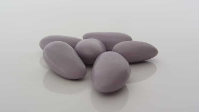 dragées amande parme