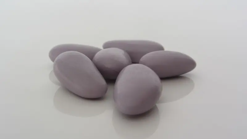 dragées amande parme