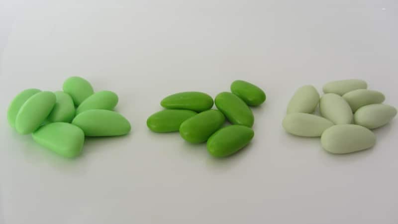 Dragées amandes Opéra - Vert bambou - 500g – Image 3