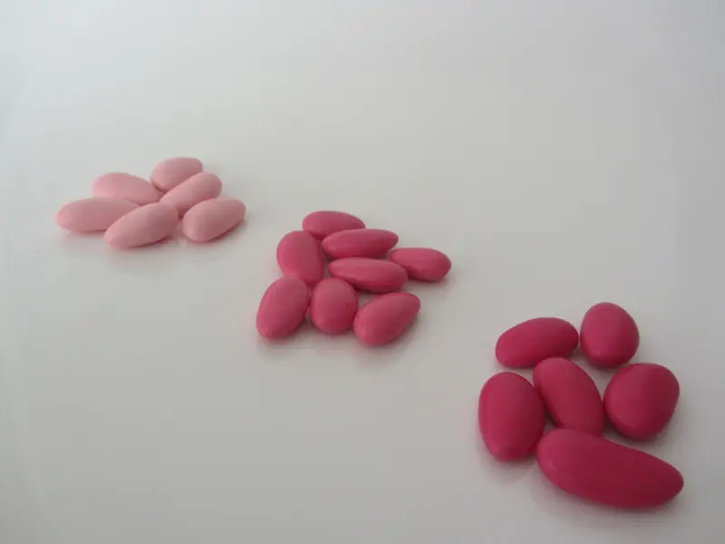 Dragées amandes Opéra - Rose - 500g – Image 2