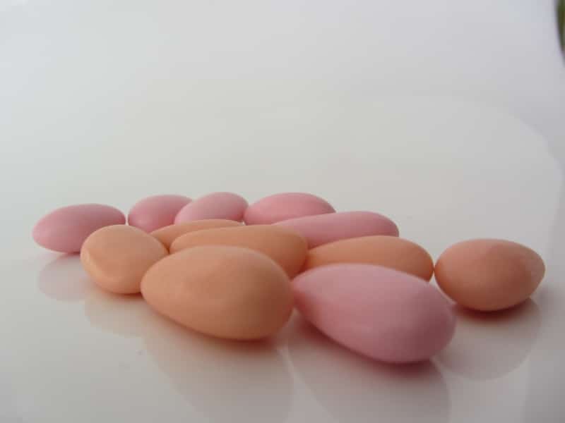 Dragées amandes Opéra - Corail - 500g – Image 3