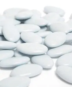 dragees chocolat bleu ciel