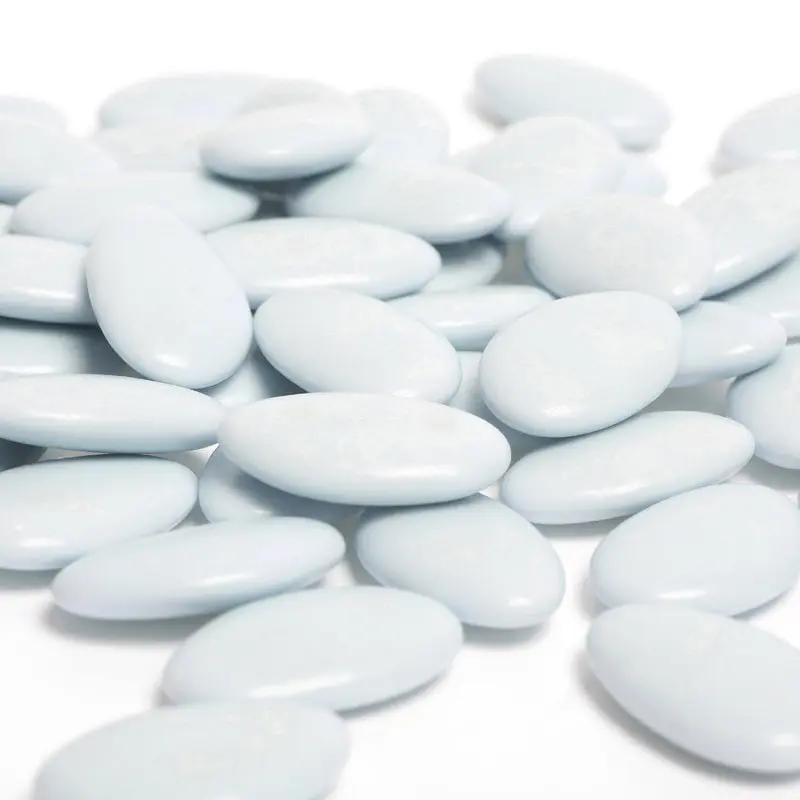 dragees chocolat bleu ciel