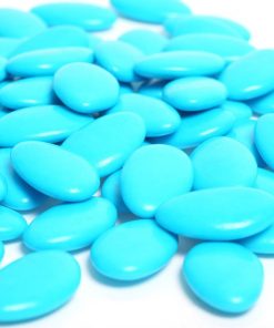 dragées turquoise
