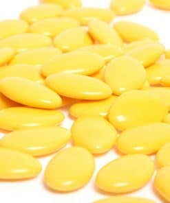 dragees chocolat jaune