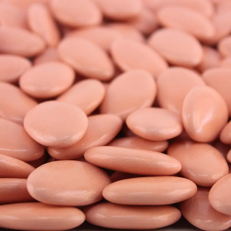 dragees chocolat corail