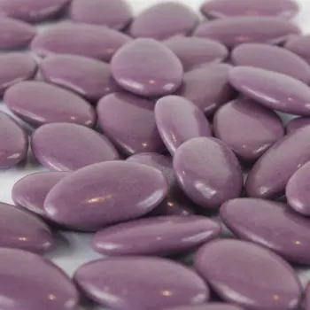 dragées chocolat violet