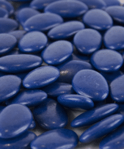 dragées chocolat bleu marine