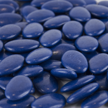 dragées chocolat bleu marine