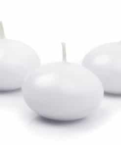 bougie flottantes blanches 5 cm