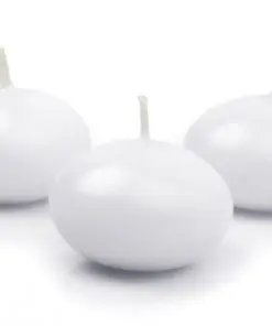 bougie flottantes blanches 5 cm