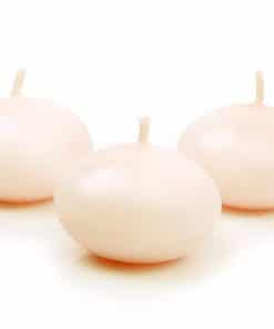 Bougie flottante ivoire X 50