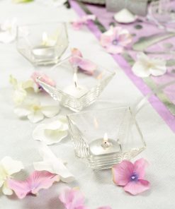 Alternative view of Bougie flottante rose X 50