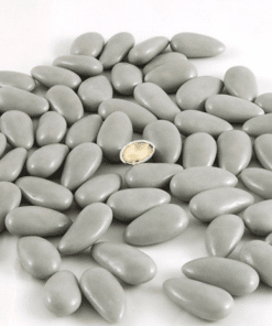 Dragées amande gris - dragées gris opéra