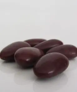 dragees amande marron