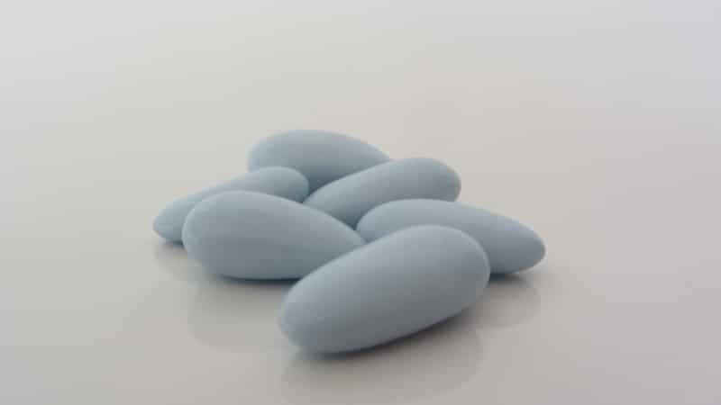 Dragées amandes Opéra - Bleu ciel - 500g