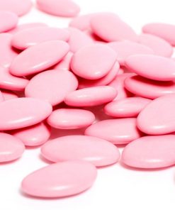 dragées chocolar rose