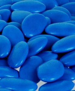 dragées chocolat bleu roi