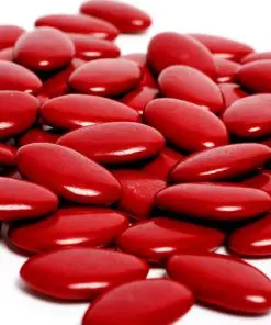 dragées rouge