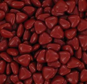 dragees coeur bordeaux